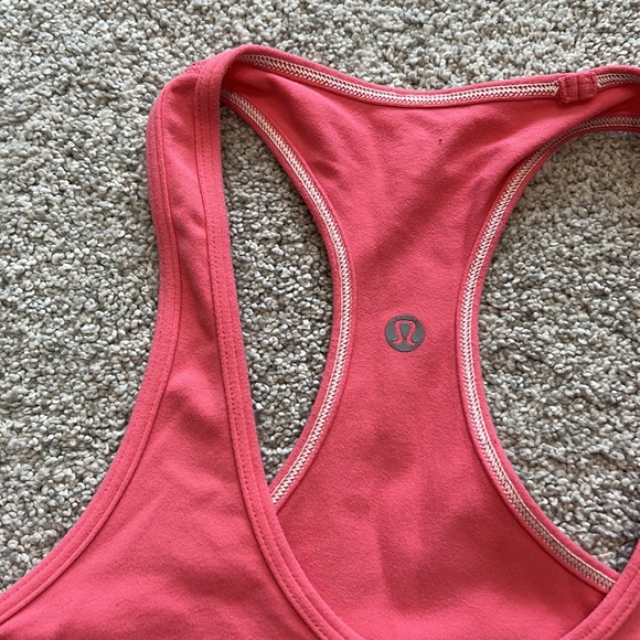 Gently used Lululemon Cool Racerback Tank Top - Picture 2 of 3